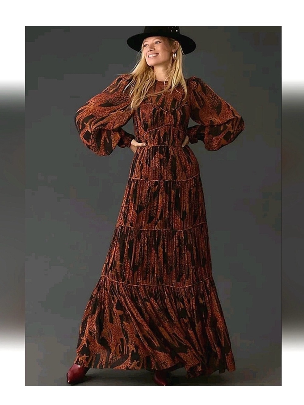 Farm Rio Giraffe Maxi Dress NWT XS